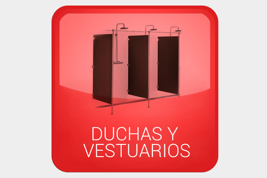 Duchas y vestuarios